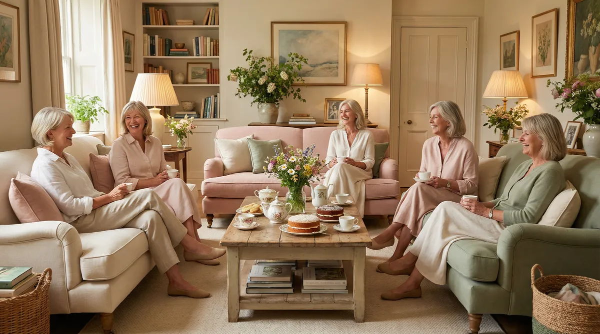 年轻妈妈们的下午茶聚会